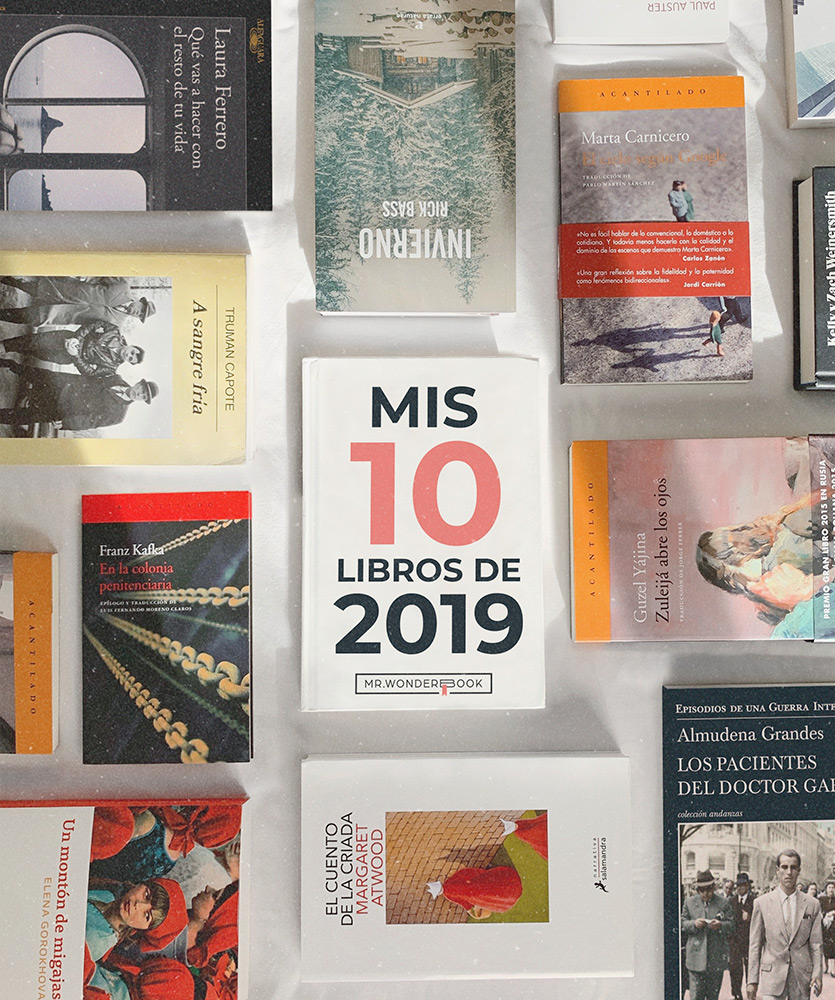 MrWonderbook - Mis 5 libros de 2019